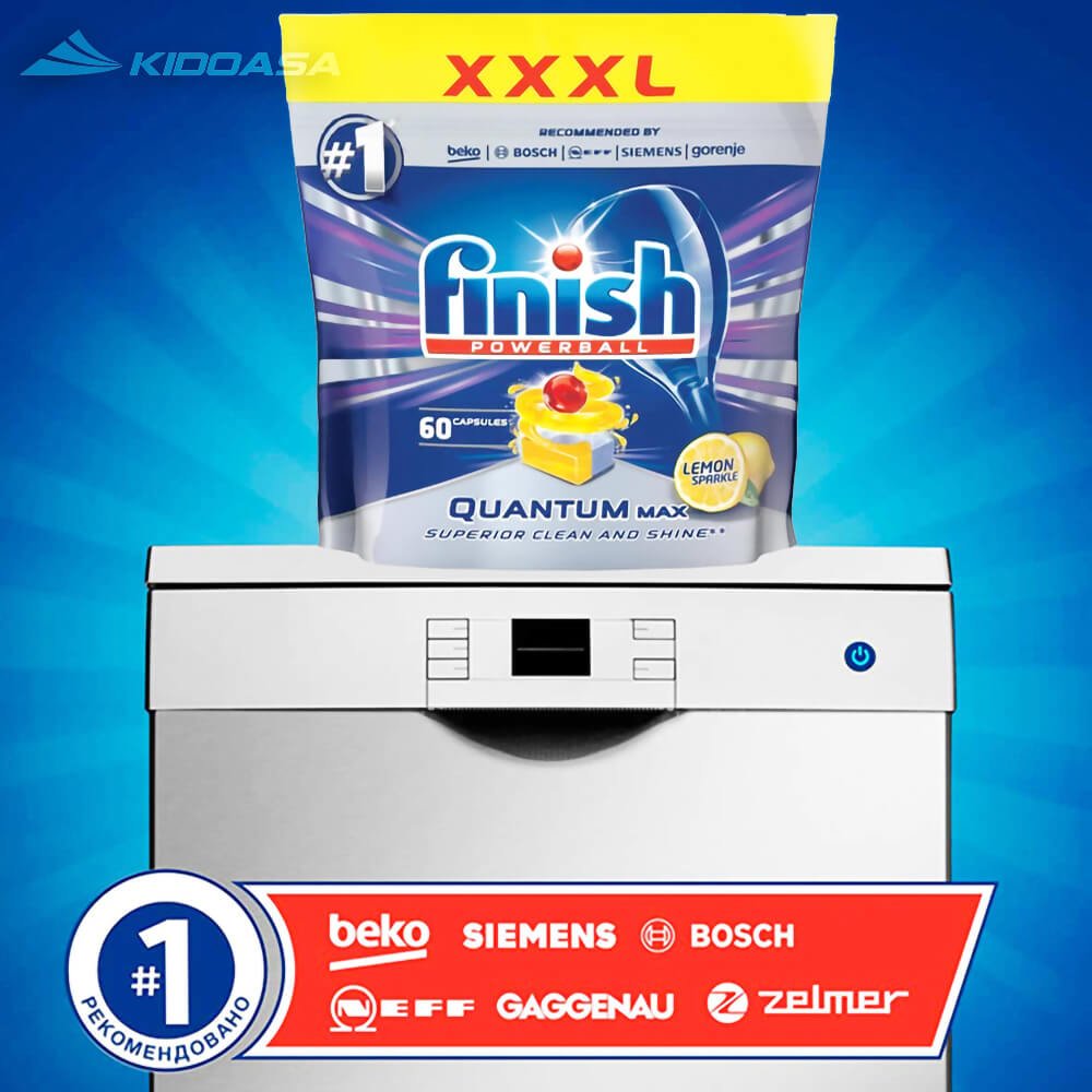 Viên rửa bát Finish Quantum Max - Ảnh 4