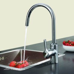 Vòi rửa bát Kludi Bingo Star 428520578 - Dây rút, 2 chế độ chảy