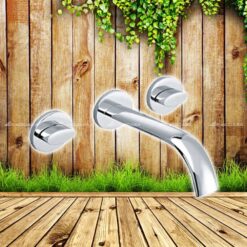 Vòi chậu lavabo gắn tường nóng lạnh American Standard WF-3234