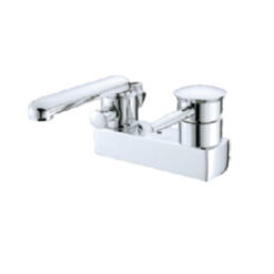 Vòi lavabo liền sen 3 lỗ nóng lạnh Cico C-707 -  Không siphong