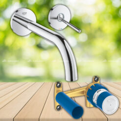 Vòi lavabo nóng lạnh Grohe 19918003 kèm bộ âm 23429000