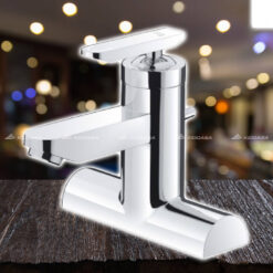 Vòi chậu lavabo nóng lạnh Inax LFV-4001S