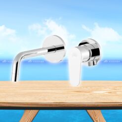 Vòi chậu lavabo âm tường Paffoni GR101CR70