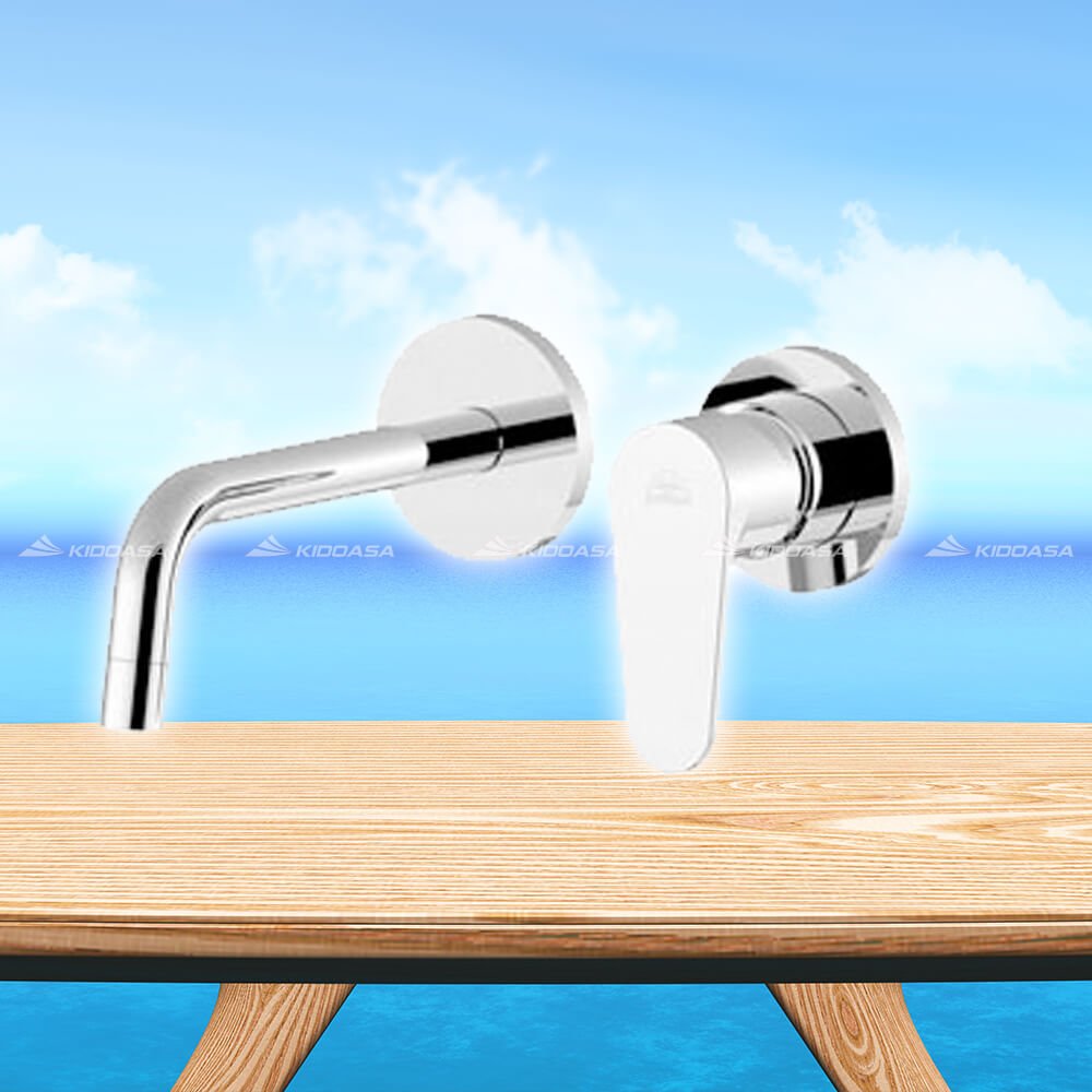 Vòi chậu lavabo âm tường Paffoni GR101CR70