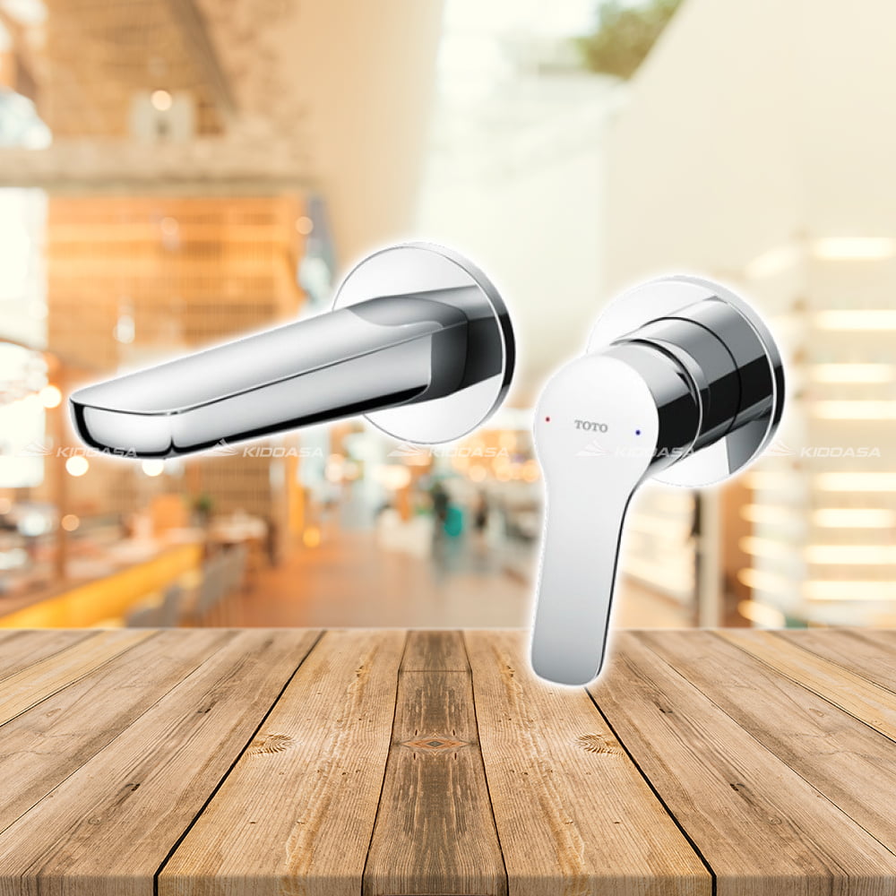 Vòi chậu gật gù nóng lạnh gắn tường TOTO TLG03308BB