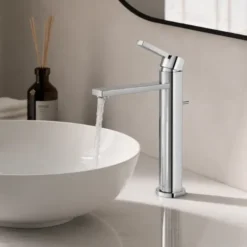 Vòi lavabo nóng lạnh TOTO TLG153E0A thân cao
