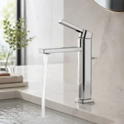 Vòi lavabo nóng lạnh TOTO TLG153C0A thân trung