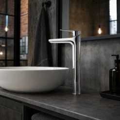 Vòi chậu rửa mặt TOTO TLS103E0V - Thiết kế cao, hiện đại cho lavabo đặt bàn - Ảnh 5