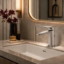 Vòi lavabo TOTO TLG163A0A – Dấu ấn lá Sakaki trong GN Series