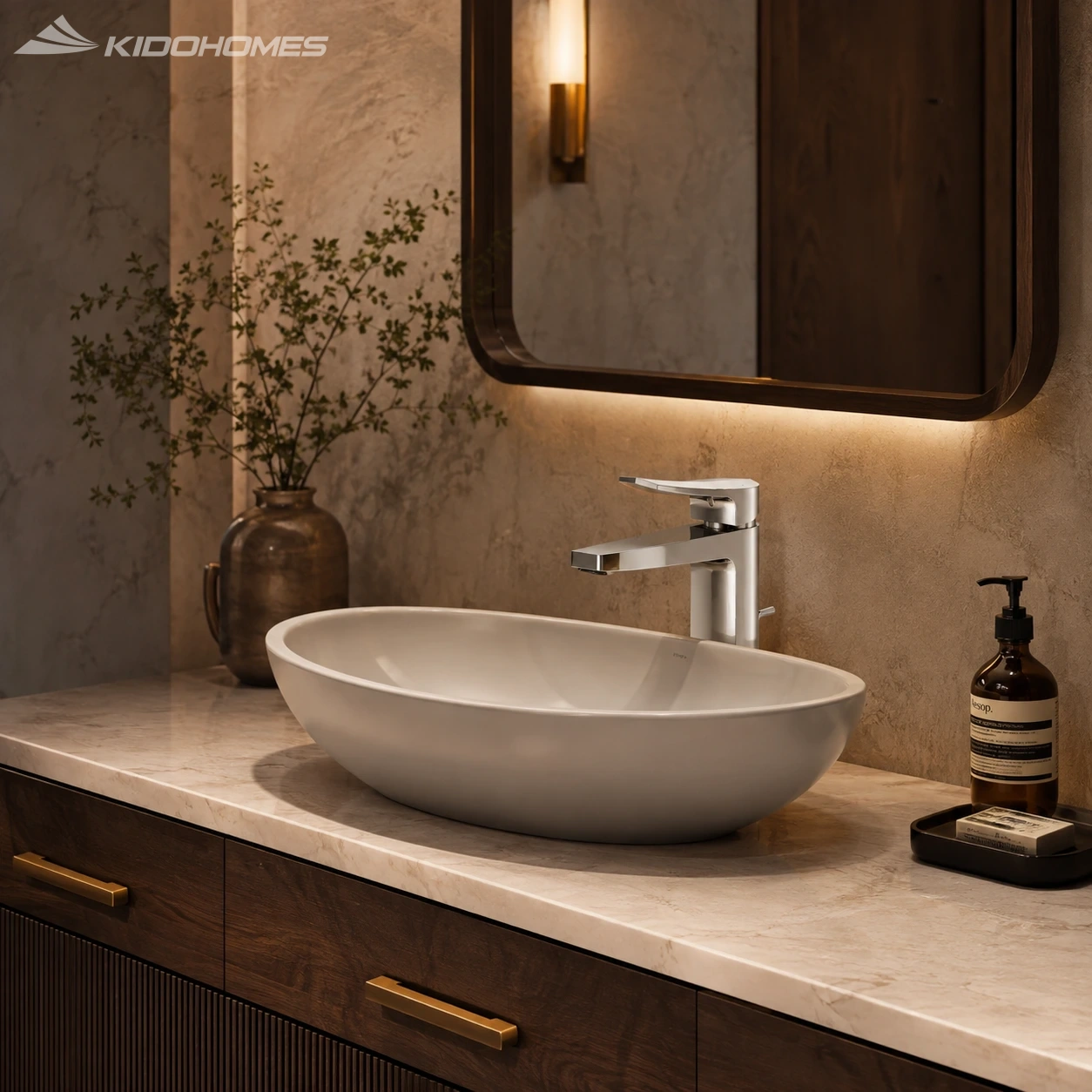 Vòi lavabo TOTO TLG163A0A – Dấu ấn lá Sakaki trong GN Series - Ảnh 3