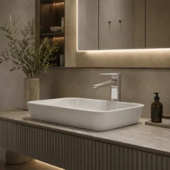 Vòi lavabo TOTO TLG163A0A – Dấu ấn lá Sakaki trong GN Series - Ảnh 4