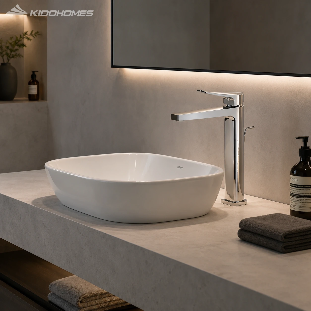Vòi Lavabo TOTO TLG163C0A – Thân trung GN Series, cân bằng giữa thẩm mỹ và tiện dụng - Ảnh 2