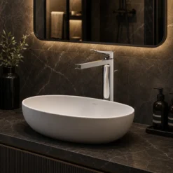 Vòi chậu rửa mặt TOTO TLG163E0A – Thân cao GN Series cho chậu đặt bàn - Ảnh 2