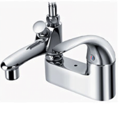 Vòi lavabo nóng lạnh liền sen Kosco CO 4013