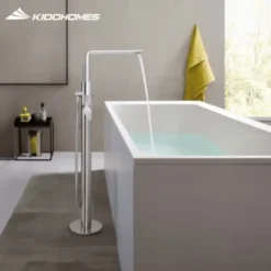 Vòi sen bồn tắm đặt sàn GROHE Lineare 23792001 kết hợp bộ âm 29086000