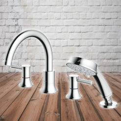 Vòi xả bồn nóng lạnh kèm sen tắm TOTO TBS02202B