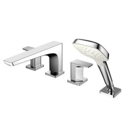 Vòi xả bồn nóng lạnh kèm sen tắm GE TOTO TBG07202A (4 lỗ)