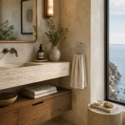 Vòng treo Khăn TOTO YTT411V - Phụ kiện gọn đẹp cho khu vực lavabo - Ảnh 3