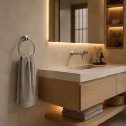 Vòng treo Khăn TOTO YTT411V - Phụ kiện gọn đẹp cho khu vực lavabo - Ảnh 4