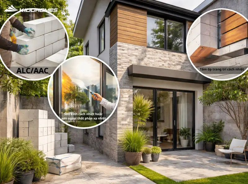 Xu hướng 2026: Các giải pháp chống nóng bổ trợ